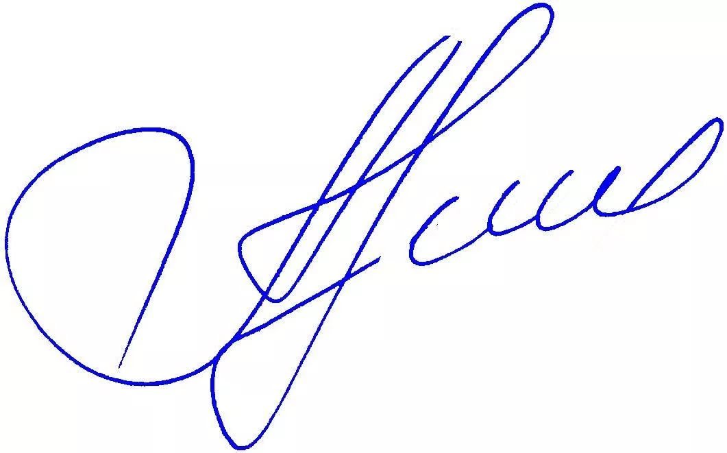 Подпись по фио